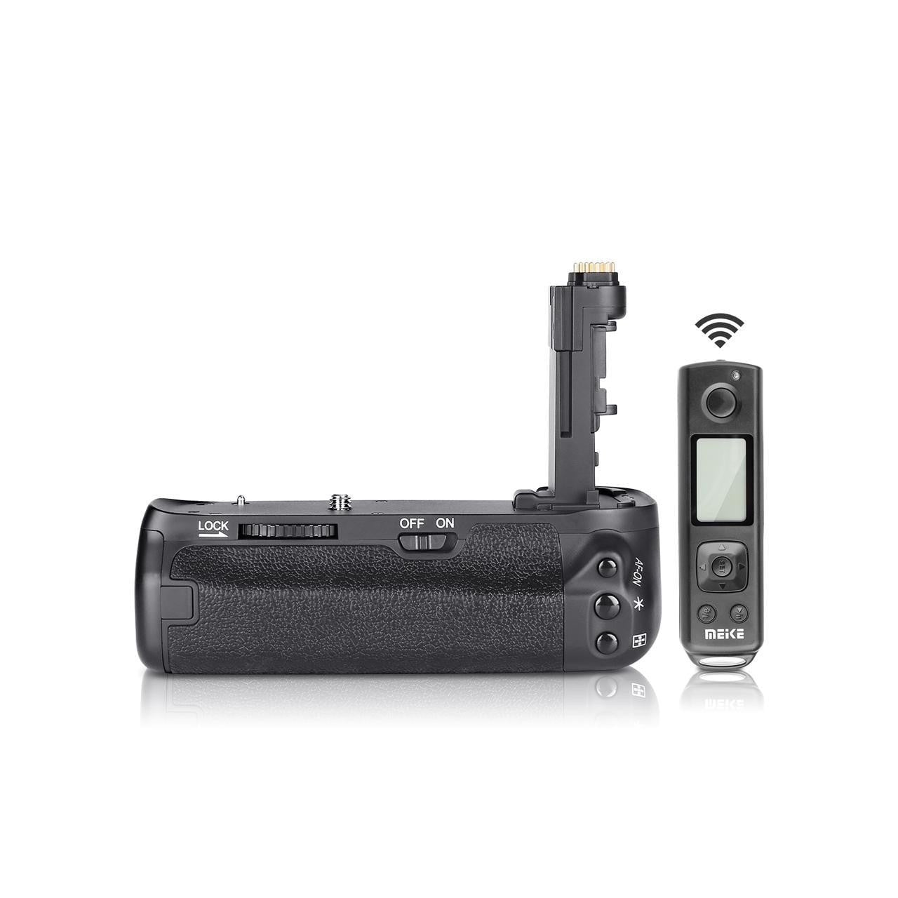 Grip générique professionnel haut de gamme MEIKE BG-E21 pour Canon 6D Mark II + télécommande 2.4G