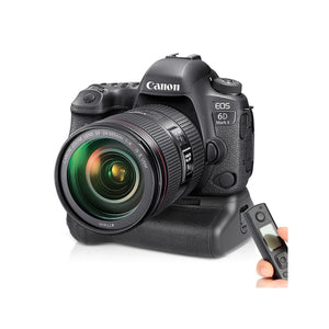 Grip générique professionnel haut de gamme MEIKE MK-6DII pour Canon 6D Mark II + télécommande 2.4G