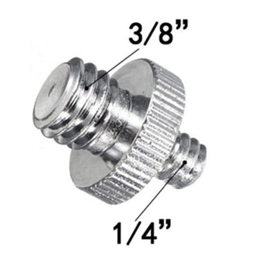 Vis 1/4" vers 3/8" Mâle vers Femelle adaptateur pour trépied vers reflex, trépied, éclairage