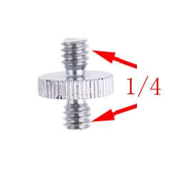 Vis 1/4" vers 3/8" Mâle vers Femelle adaptateur pour trépied vers reflex, trépied, éclairage