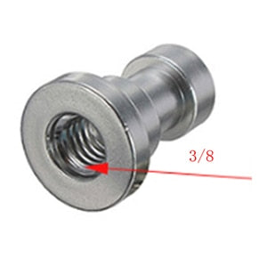 Vis 1/4" vers 3/8" Mâle vers Femelle adaptateur pour trépied vers reflex, trépied, éclairage