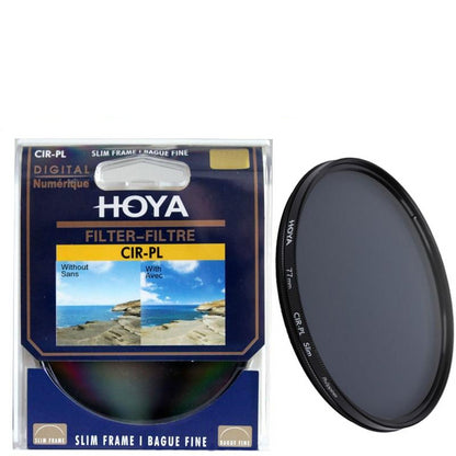 Filtre CIR-CPL Slim HOYA 58mm 67mm 72mm 77mm 82mm 46mm 49mm 52mm 55