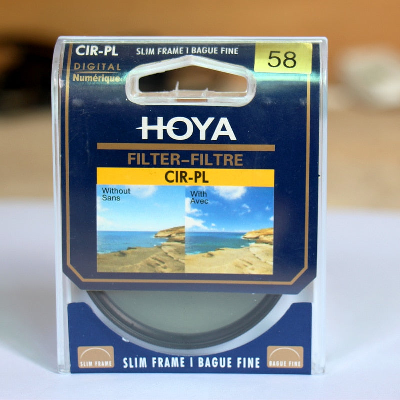Filtre CIR-CPL Slim HOYA 58mm 67mm 72mm 77mm 82mm 46mm 49mm 52mm 55