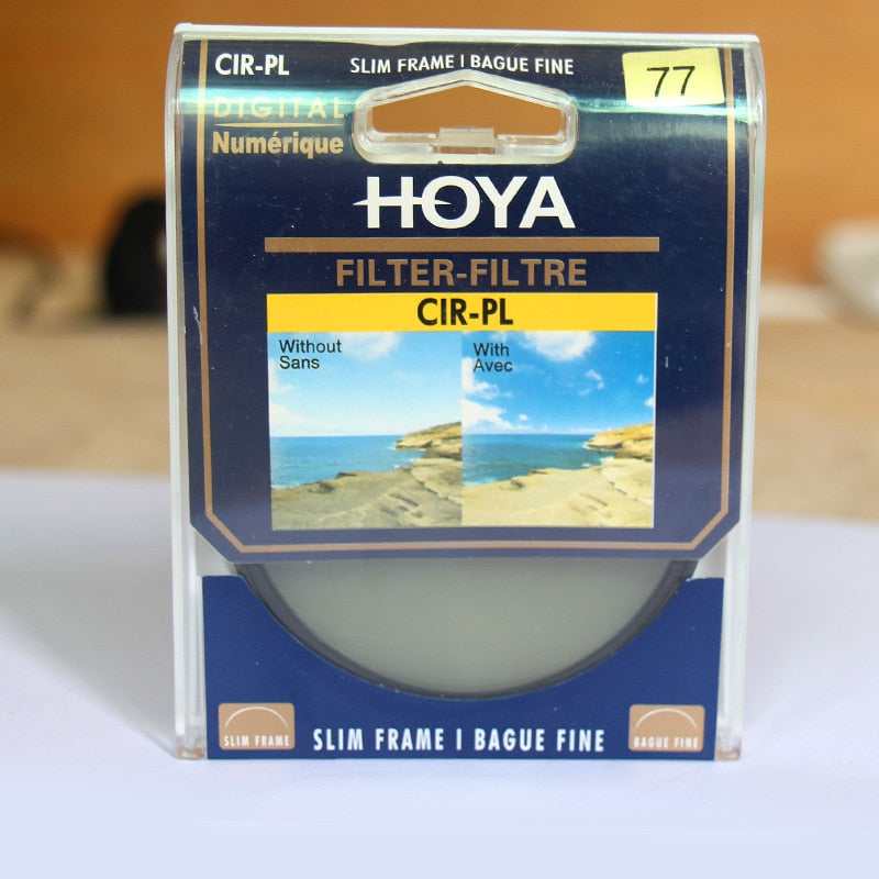 Filtre CIR-CPL Slim HOYA 58mm 67mm 72mm 77mm 82mm 46mm 49mm 52mm 55