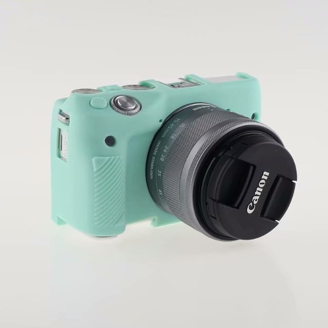 Housse silicone de protection anti-choc pour Canon EOS R M100 M3 M10