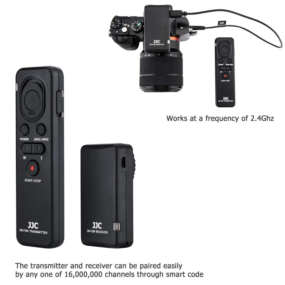 Télécommande JJC SR-F2W sans fil pour SONY a7III a7SII a7R a6300 a6500 ...
