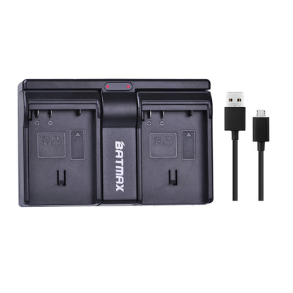 Chargeur double Batmax pour batterie EN-EL15 pour Nikon D750 D800...