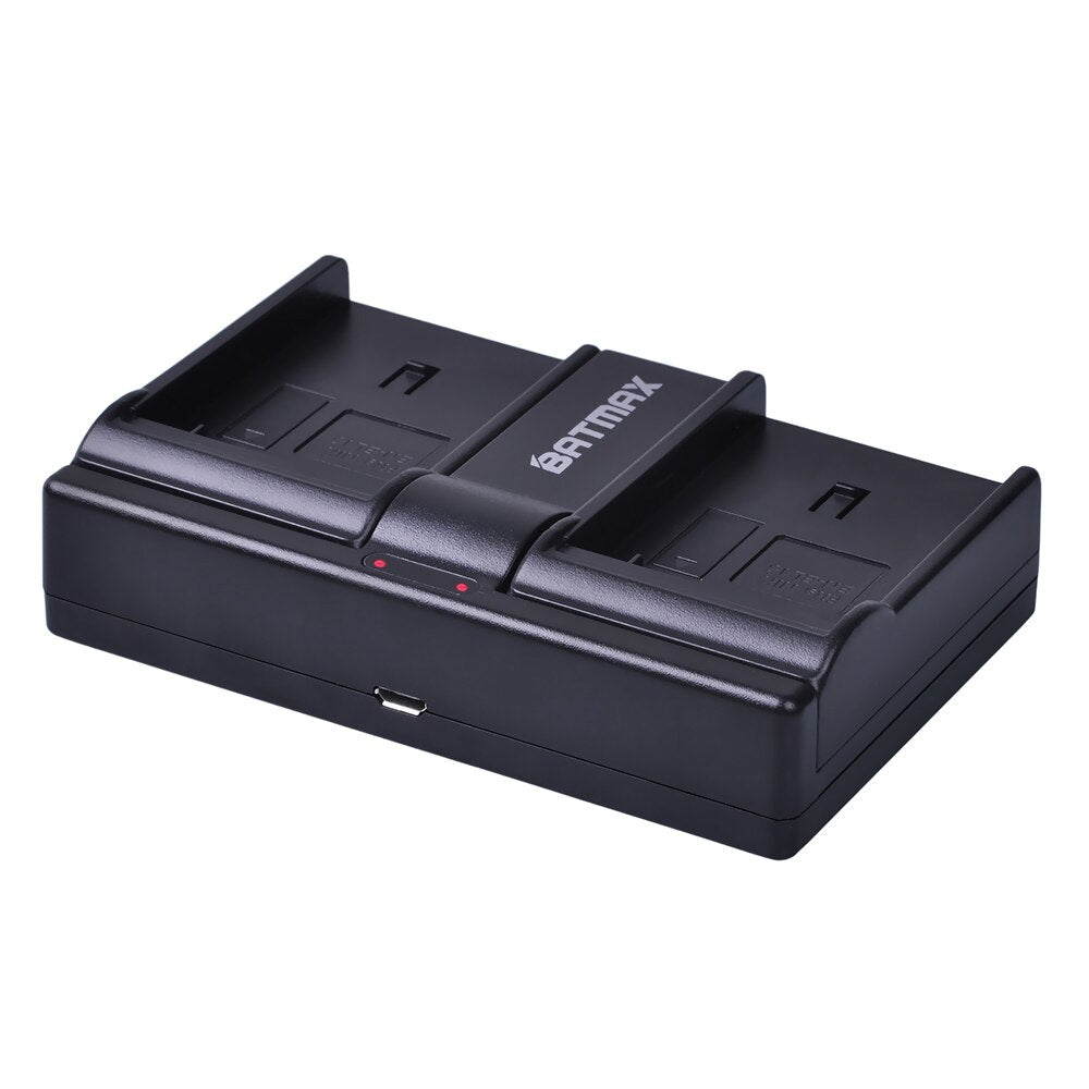 Chargeur double Batmax pour batterie EN-EL15 pour Nikon D750 D800...