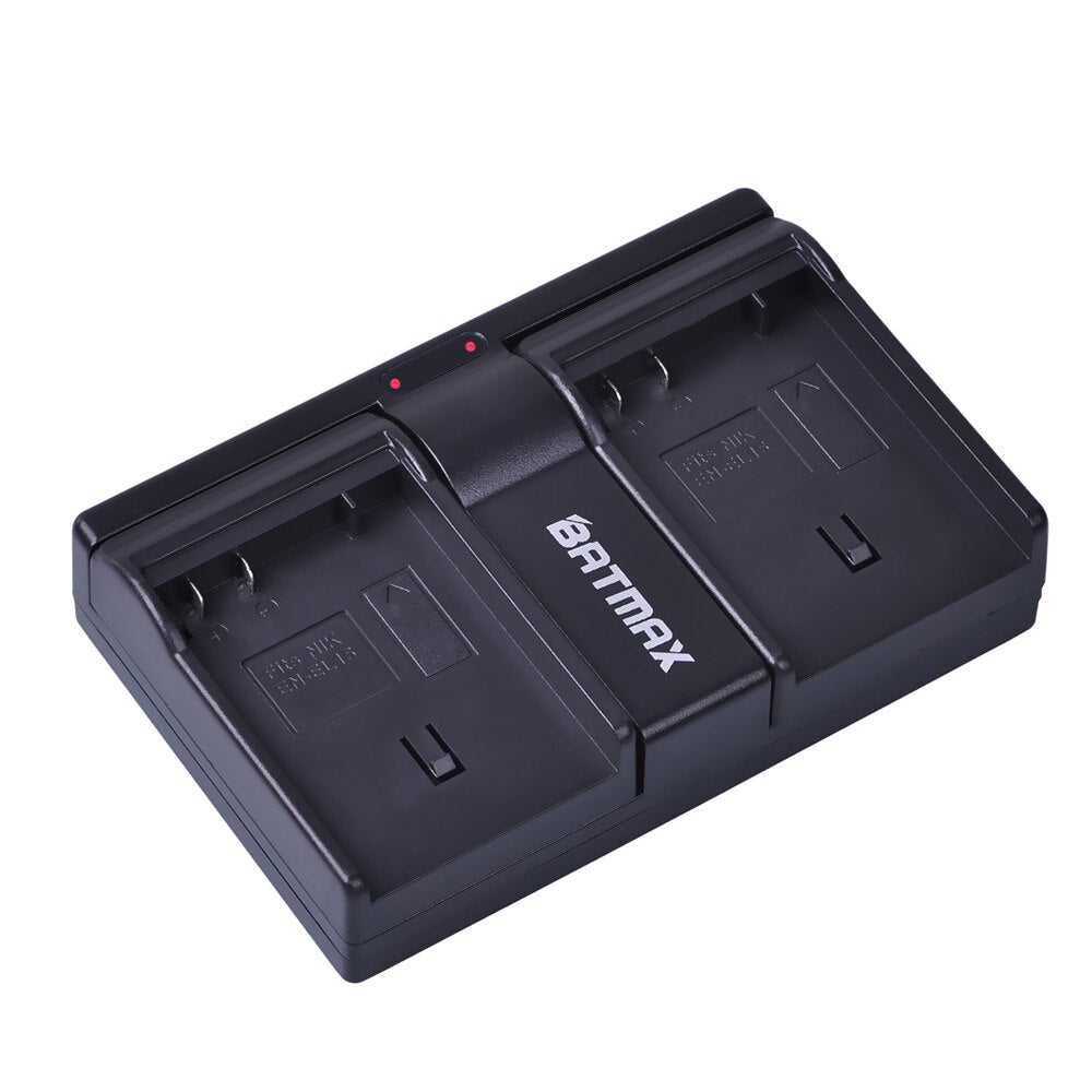 Chargeur double Batmax pour batterie EN-EL15 pour Nikon D750 D800...