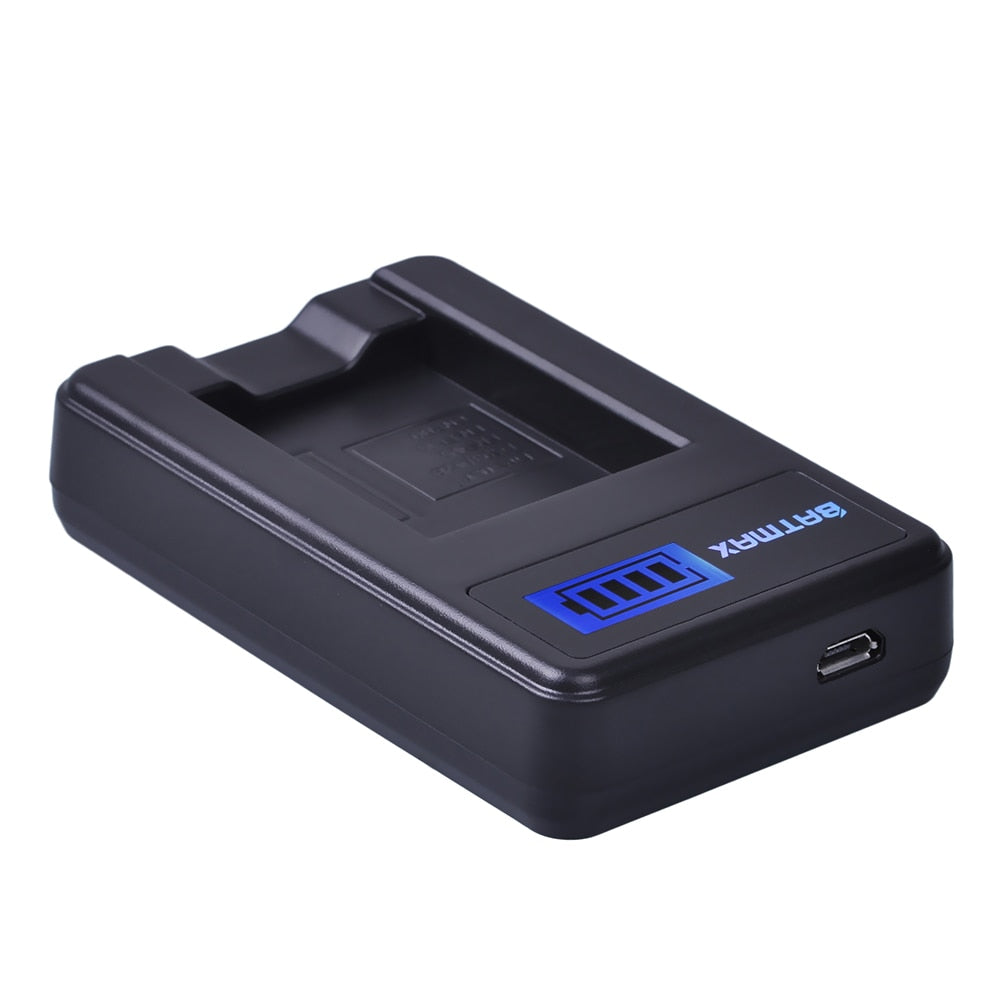 Chargeur Batmax haute qualité pour batterie Olympus LI 40B LI-42B pour FUJI NP-45,45A,45S EN-EL10...