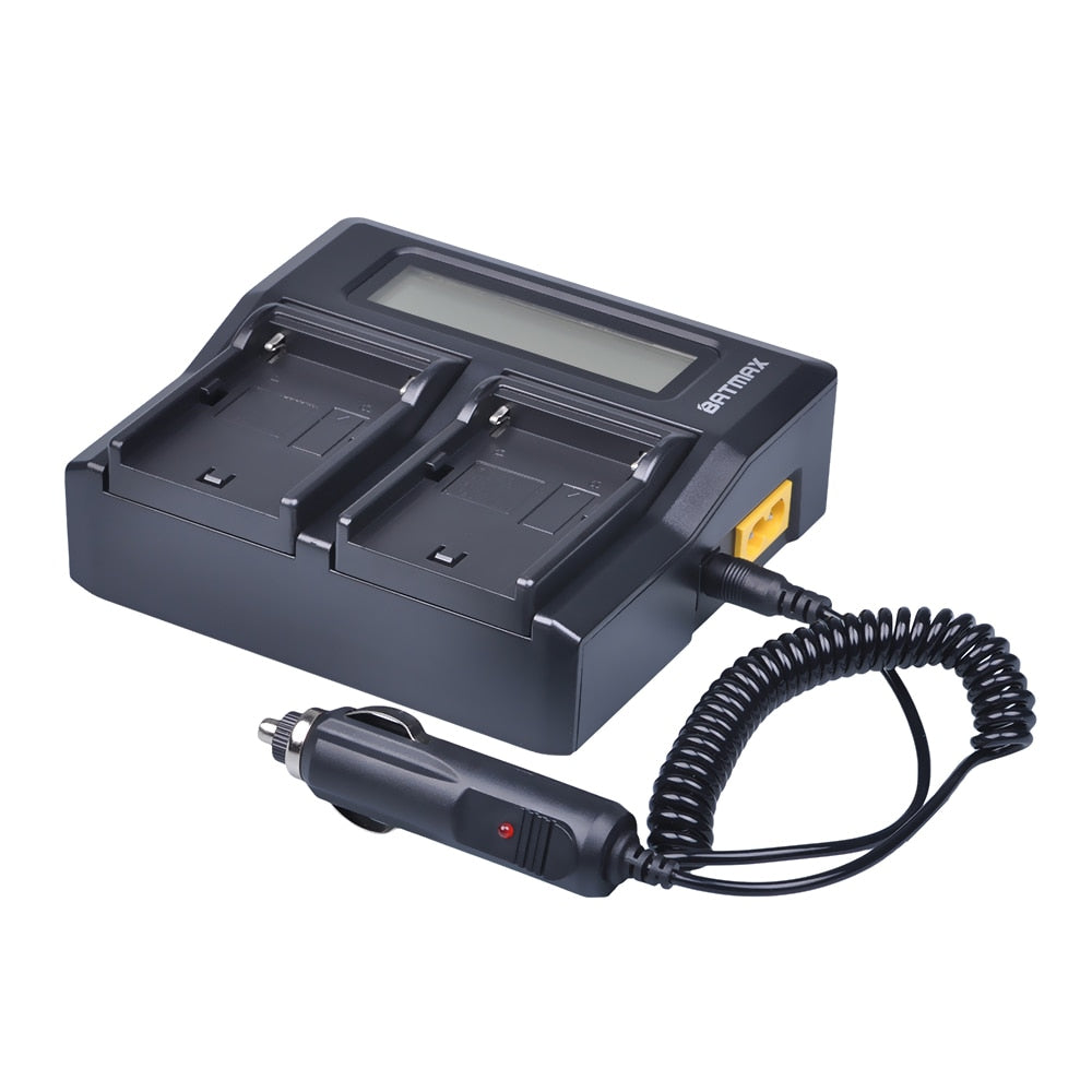 Chargeur Batmax haute qualité pour batteries SONY NP-F550,FM500H,F970,F750...