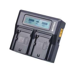 Chargeur Batmax haute qualité pour batteries SONY NP-F550,FM500H,F970,F750...