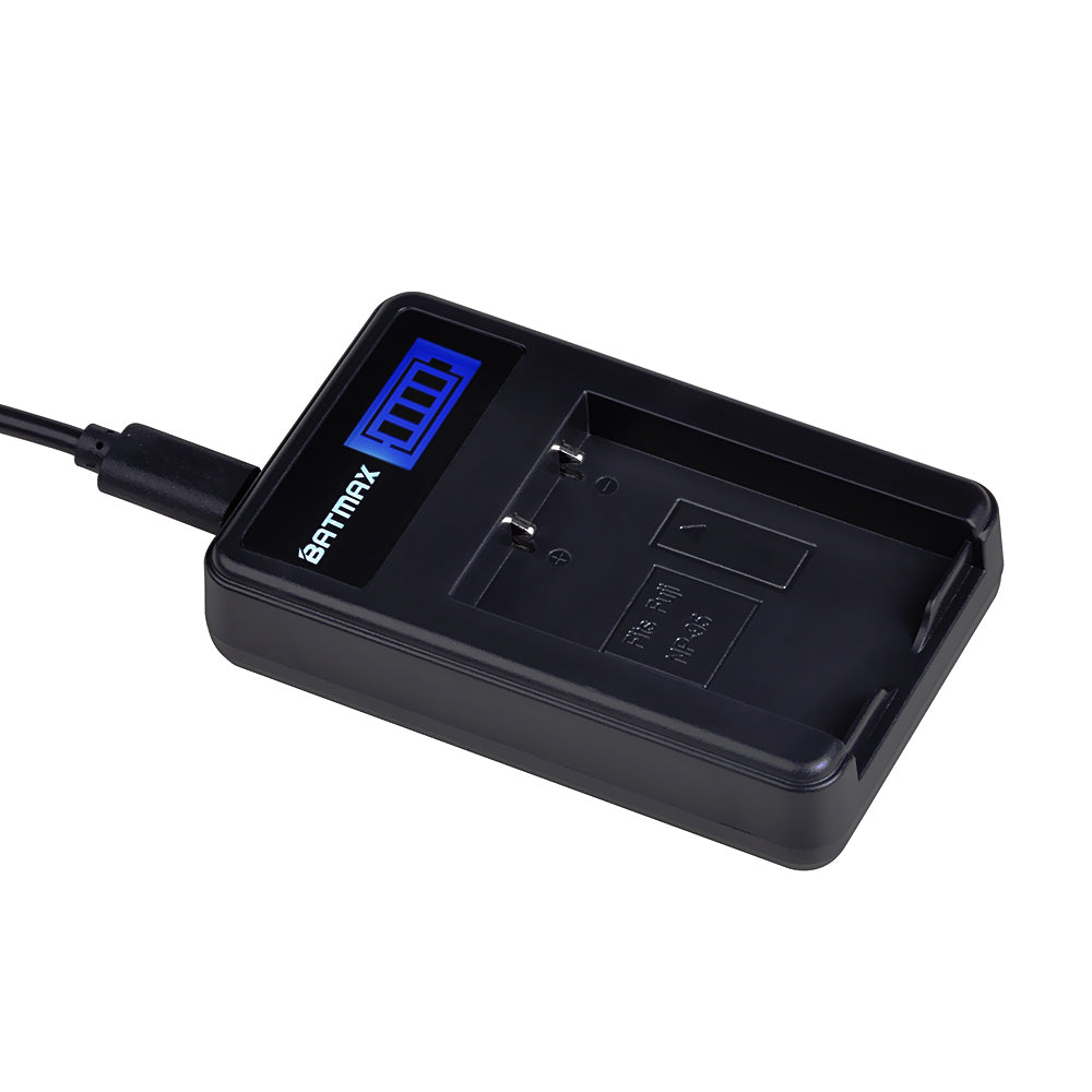 Chargeur Batmax haute qualité pour batterie NP-95 pour fuji X100S,X-S1 FinePix F30,F31f...