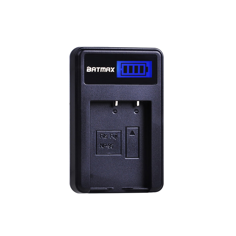 Chargeur Batmax haute qualité + une batterie NP-95 pour fuji X100S,X-S1 FinePix F30,F31f...