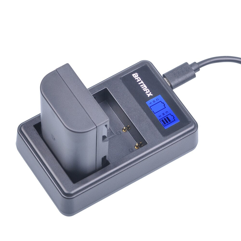 Chargeur Batmax haute qualité DMW-BLF19E pour Panasonic DMC-GH3 GH3A GH3HGK GH3K GH4 GH4G GH5...