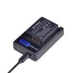 Chargeur Batmax NP-W126 haute qualité pour batterie NP-W126 pour Fuji HS50,XE1,X-Pro1,XM1,X-T10...