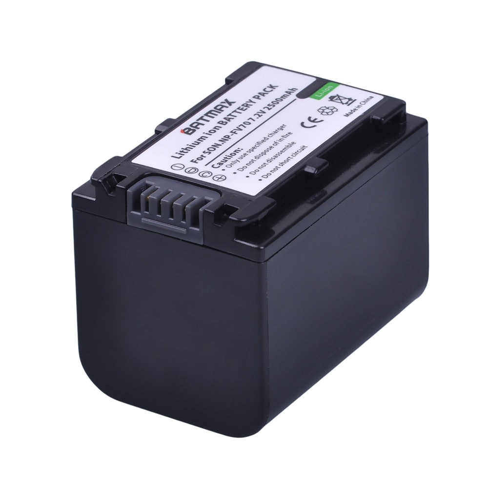 Batterie Batmax haute qualité NP-FV70 pour Sony NP-FV50 FV30 HDR-CX230 HDR-CX150E HDR-CX170 CX300 Z1