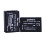 Batteries *2 Batmax DMW-BMB9E haute qualité pour Panasonic Lumix DMC-FZ48K,FZ60,FZ150...