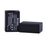 Batteries *2 Batmax DMW-BMB9E haute qualité pour Panasonic Lumix DMC-FZ48K,FZ60,FZ150...