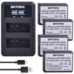 Batteries Batmax haute qualité *2 LP-E10 pour Canon 1300D Kiss X80 Rebel T6...