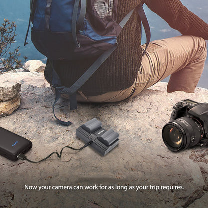 Chargeur double Haute qualité Batmax + 2 batteries BP-511A Batmax pour Canon G6 300D 50D 5D...