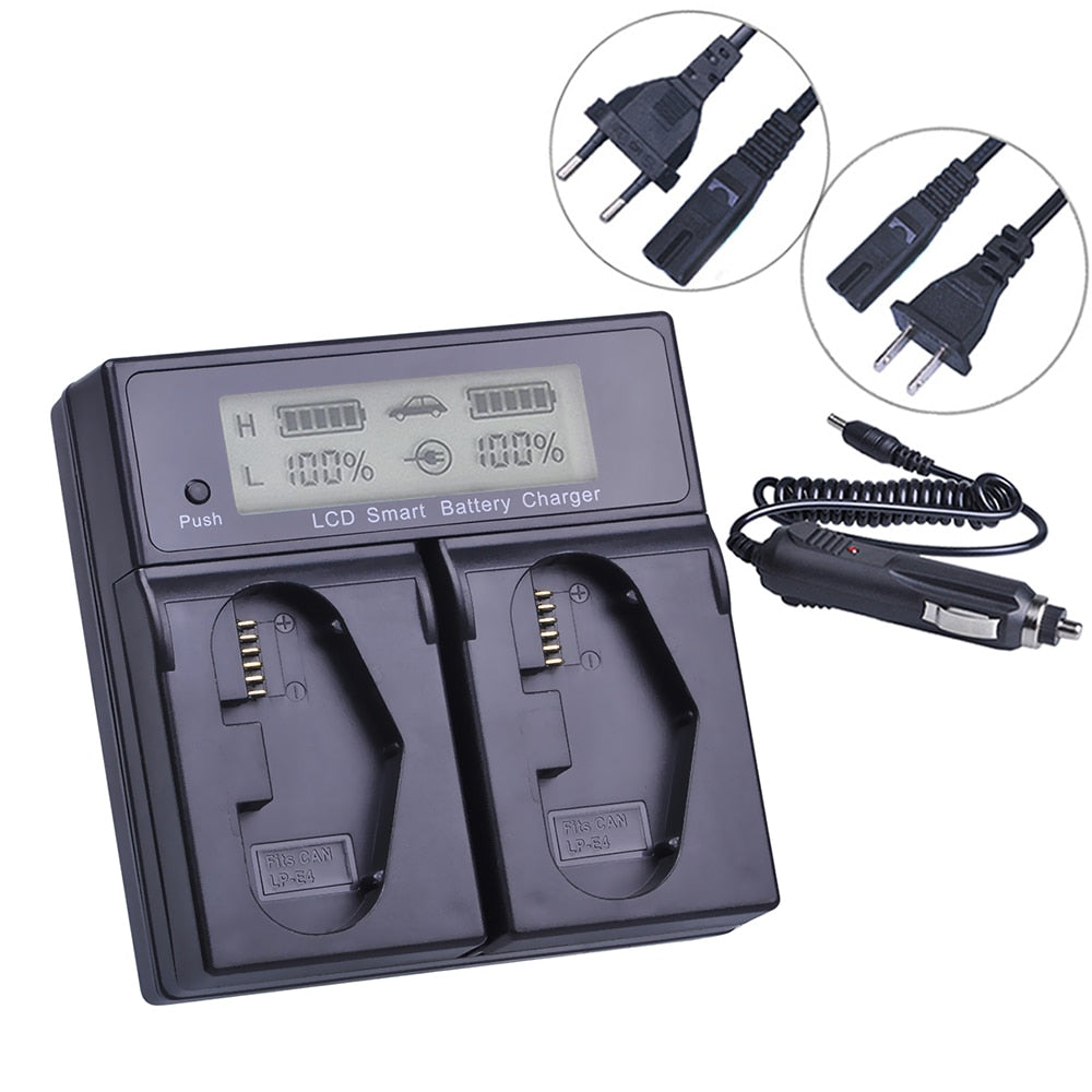 Chargeur double Batmax haute qualité pour LP-E4 LP-E19 Canon eos 1D C,1Ds Mark III,1D Mark IV...