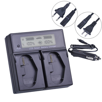 Chargeur double Batmax haute qualité pour LP-E4 LP-E19 Canon eos 1D C,1Ds Mark III,1D Mark IV...