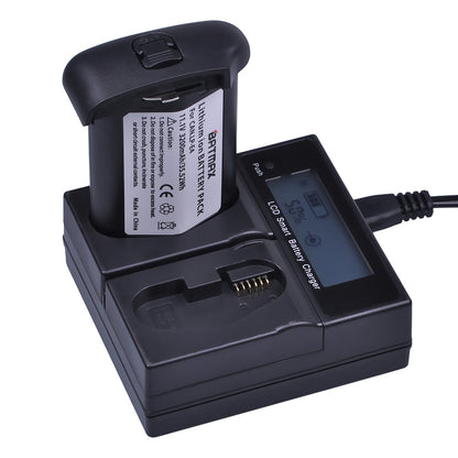 Chargeur double Batmax haute qualité pour LP-E4 LP-E19 Canon eos 1D C,1Ds Mark III,1D Mark IV...