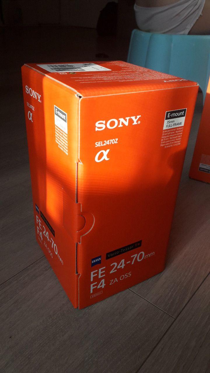 Sony FE 24-70 mm F4 ZA OSS neuf + facture + garantie