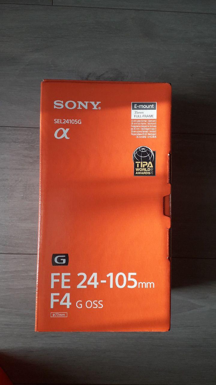 Sony FE 24–105 mm F4 G OSS neuf + facture + garantie