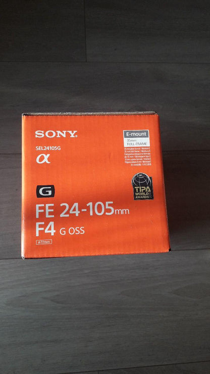 Sony FE 24–105 mm F4 G OSS neuf + facture + garantie